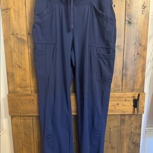 Navy blue scrub pants